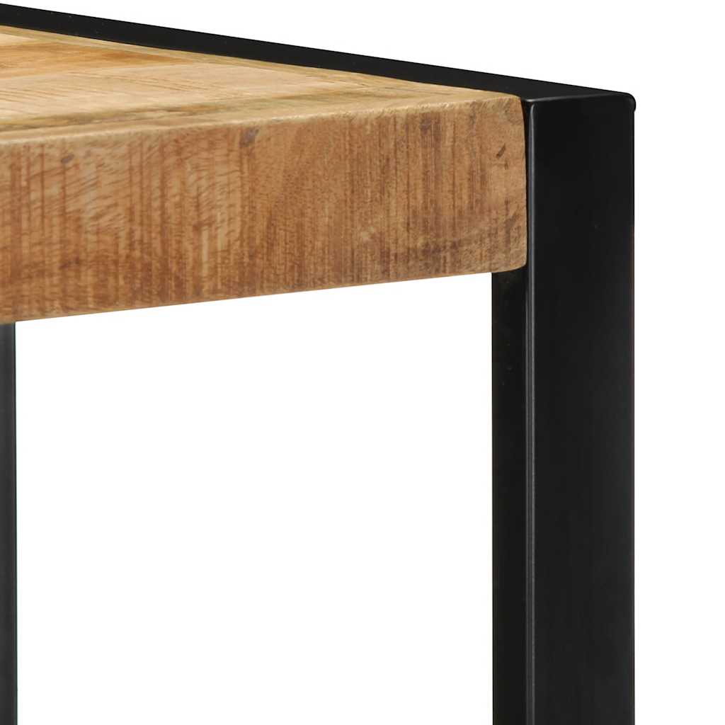 Raft de perete 35x35x100 cm lemn masiv de mango GartenMobel Dekor