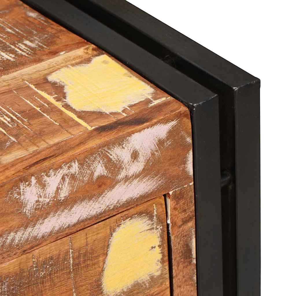 Bufet cu sertar Maro 66 x 33 x 70 cm Lemn masiv reciclat GartenMobel Dekor