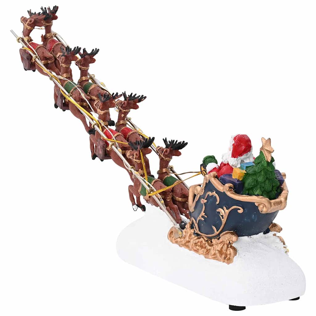 Decorațiune de Crăciun Multicolour 31.5 x 6.5 x 16 cm Rășină GartenMobel Dekor