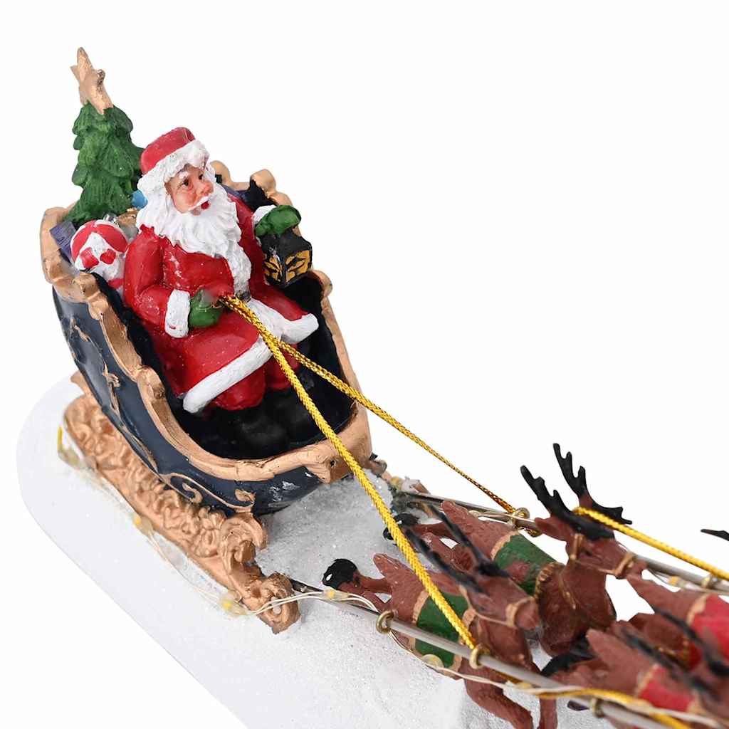 Decorațiune de Crăciun Multicolour 31.5 x 6.5 x 16 cm Rășină GartenMobel Dekor