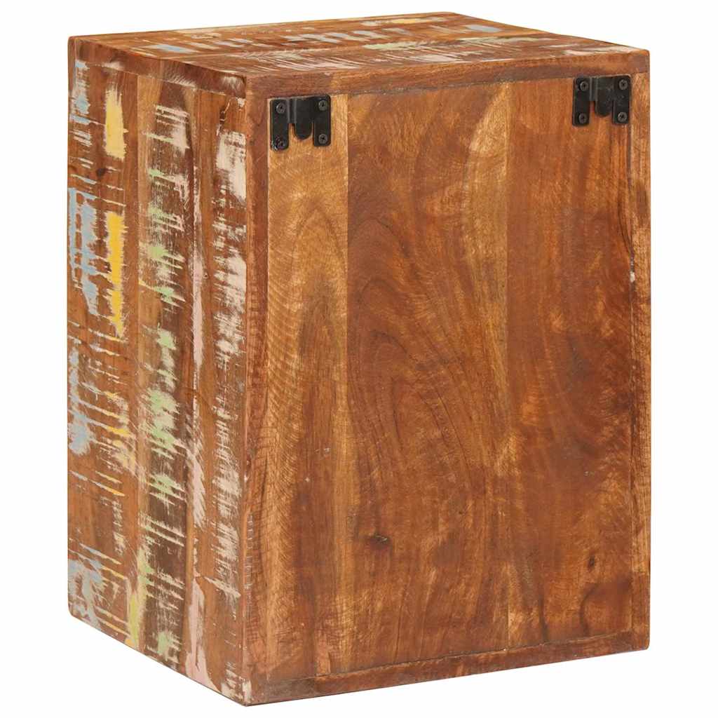 Noptieră 2 pcs Maro 35 x 33 x 48 cm Lemn Solid Recuperat GartenMobel Dekor