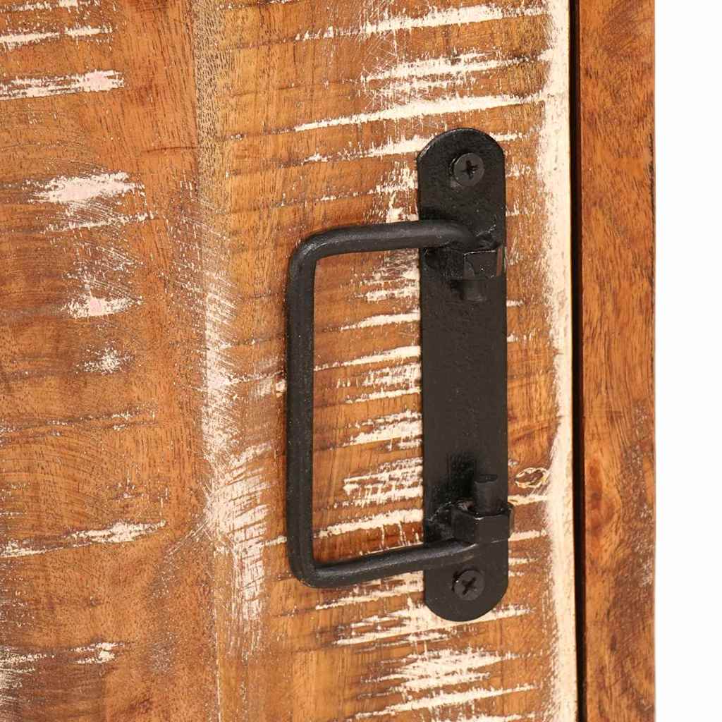 Noptieră Maro 35 x 33 x 48 cm Lemn Solid Recuperat GartenMobel Dekor