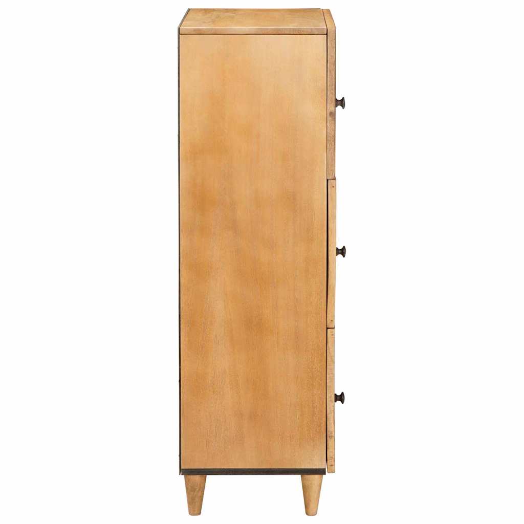 Bufet cu raft Maro deschis 40 x 33 x 110 cm Lemn masiv de mango GartenMobel Dekor