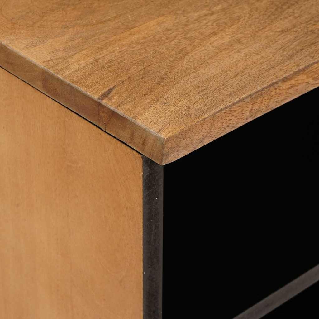 Cabinet TV Maro deschis 105 x 33 x 46 cm Lemn masiv de mango GartenMobel Dekor