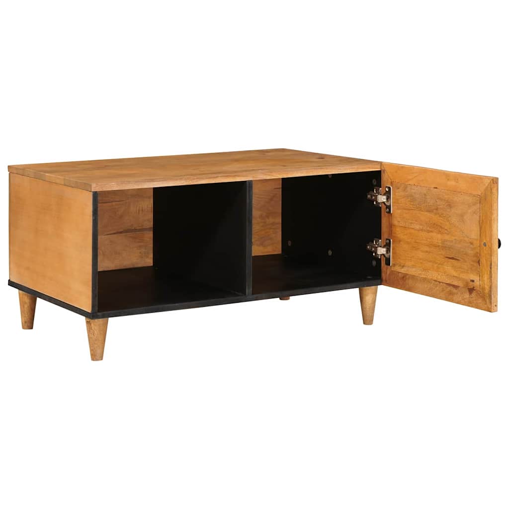 Masă de cafea Maro deschis 80 x 50 x 40 cm Lemn masiv de mango GartenMobel Dekor