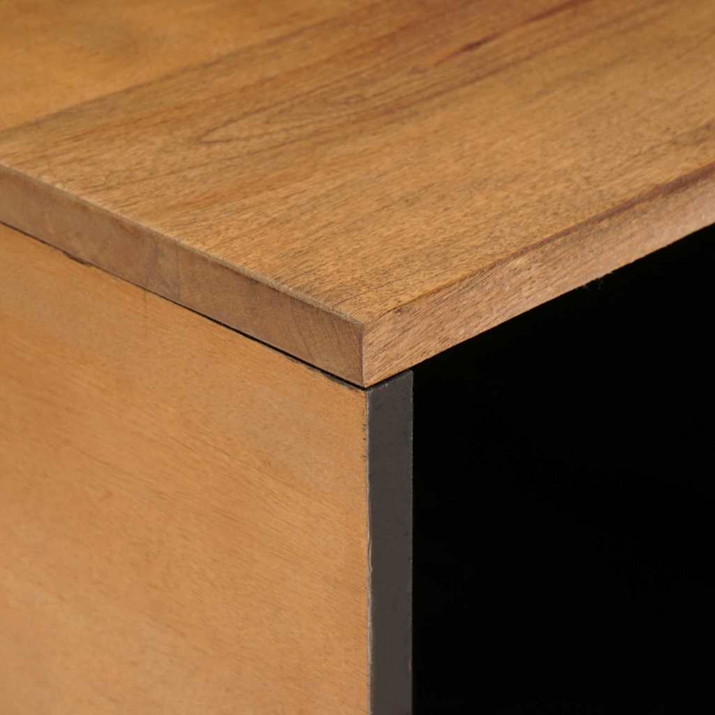 Masă de cafea Maro deschis 80 x 50 x 40 cm Lemn masiv de mango GartenMobel Dekor