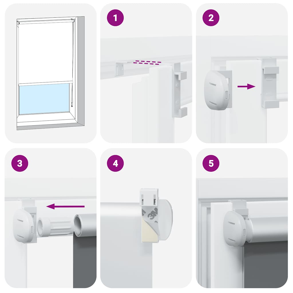 Jaluzea cu role opace cafea 90x210 cm lățime țesătură 85,7 cm GartenMobel Dekor