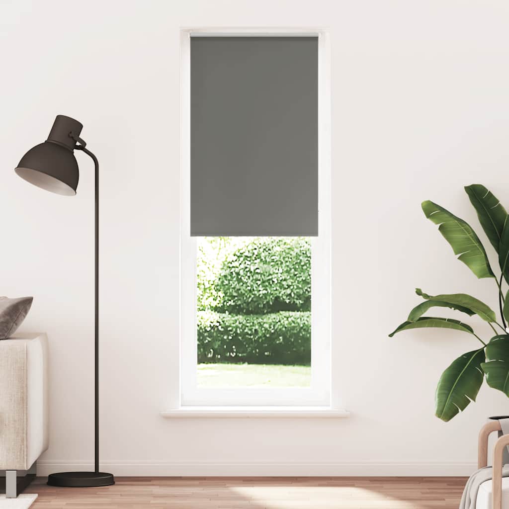 Jaluzea cu role opace gri 75x210 cm lățime material 70,7 cm GartenMobel Dekor