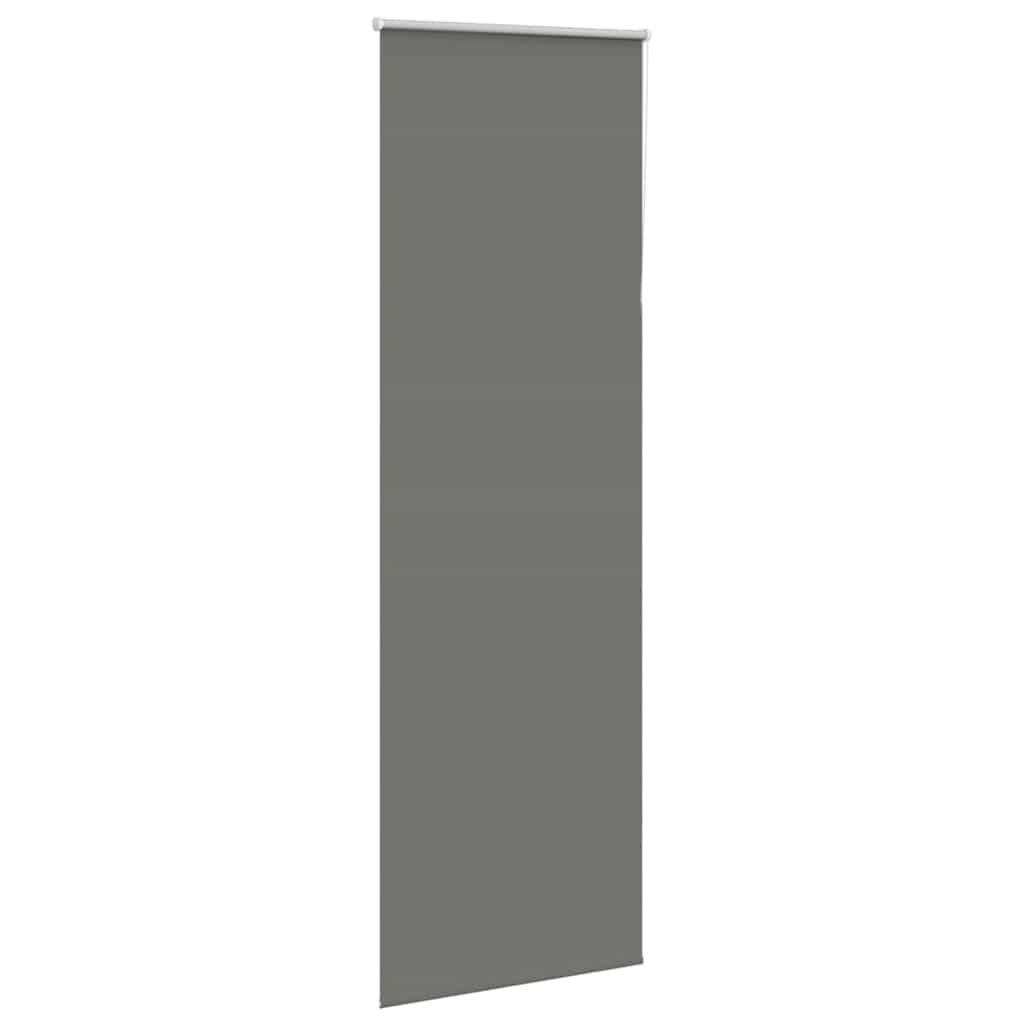 Jaluzea cu role opace gri 80x210 cm lățime material 75,7 cm GartenMobel Dekor