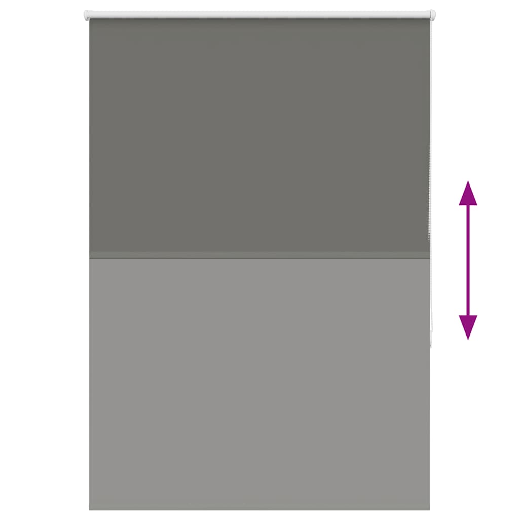 Jaluzea cu role opace gri 90x175 cm Lățime material 85,7 cm GartenMobel Dekor