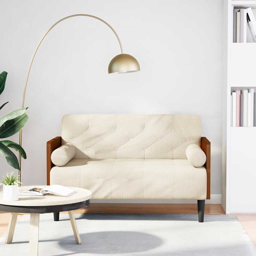 Canapea loveseat cu perne de suport 110 cm in GartenMobel Dekor