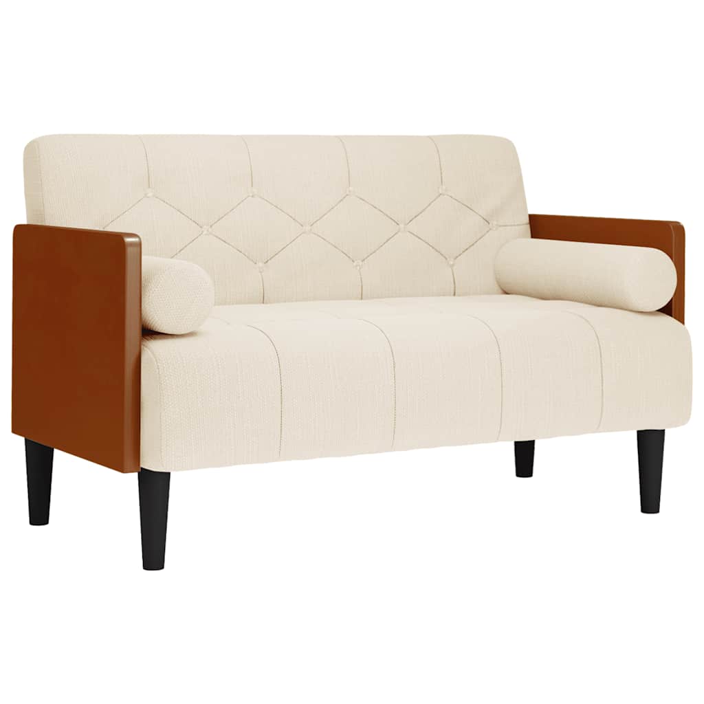 Canapea loveseat cu perne de suport 110 cm in GartenMobel Dekor
