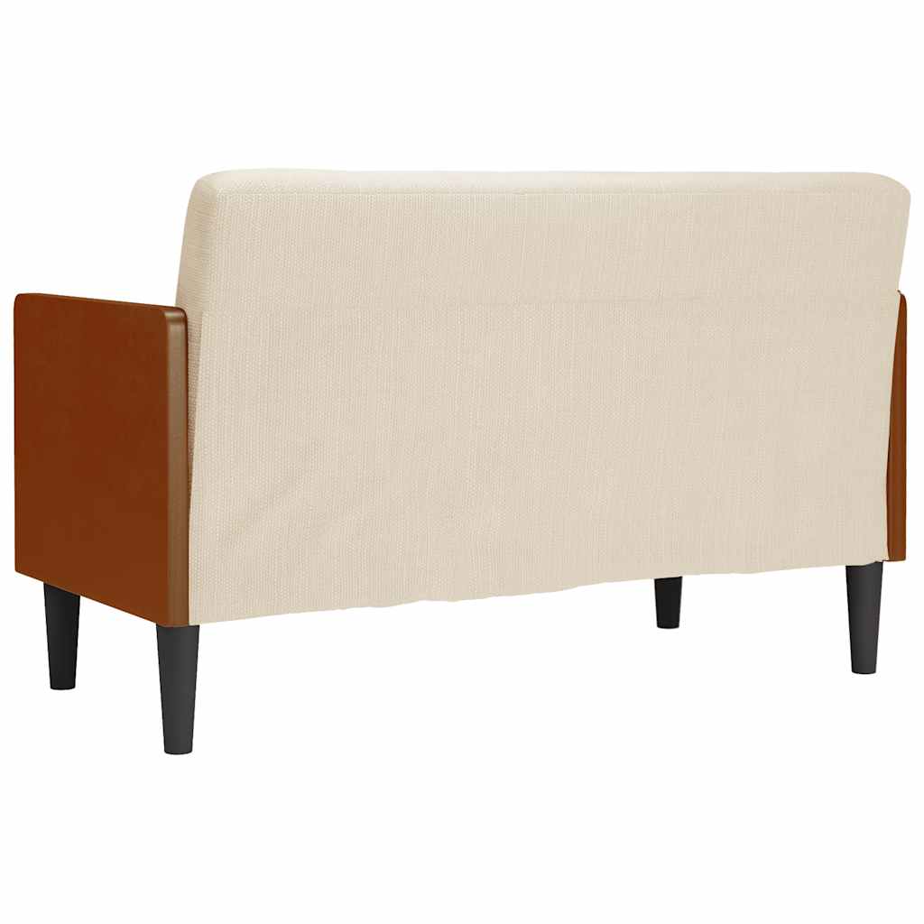 Canapea loveseat cu perne de suport 110 cm in GartenMobel Dekor
