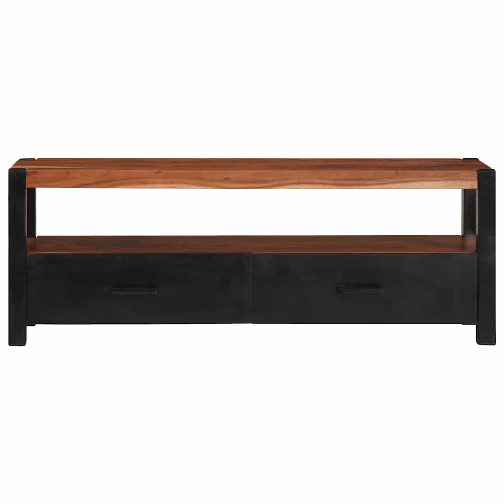 Dulap pentru stocare media cu sertar Maro lemn masiv de acacia GartenMobel Dekor