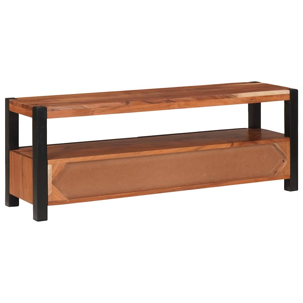 Dulap pentru stocare media cu sertar Maro lemn masiv de acacia GartenMobel Dekor