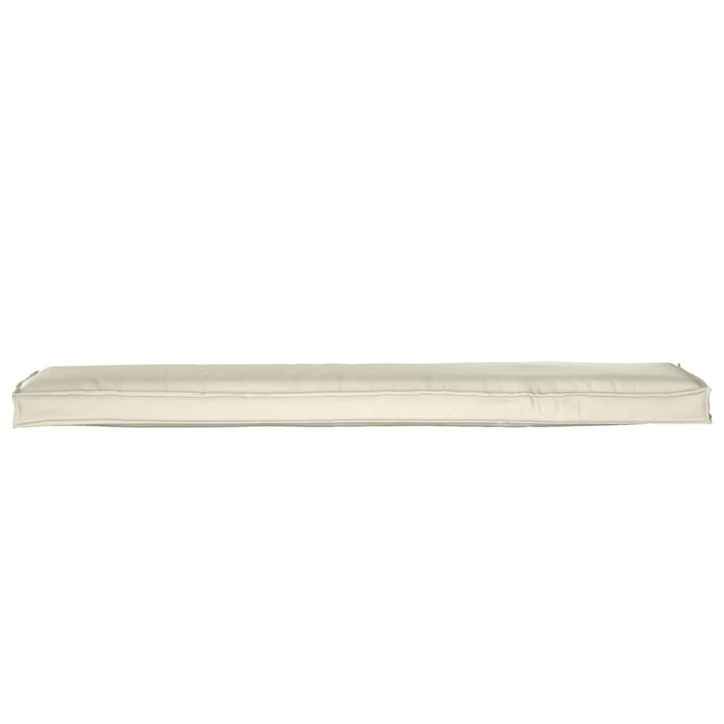 Perna pentru palet Crem 180 x 40 x 8 cm Tafeta Oxford GartenMobel Dekor