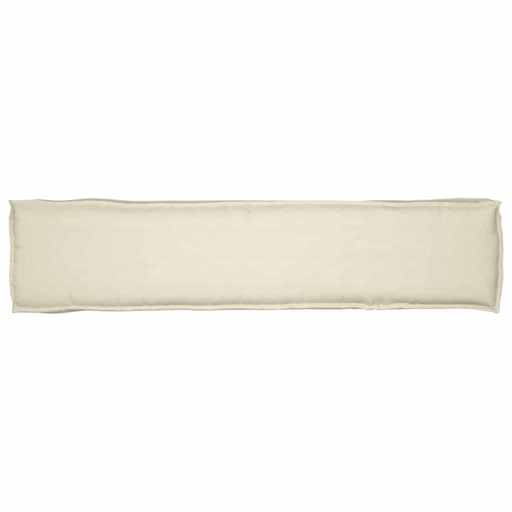 Perna pentru palet Crem 180 x 40 x 8 cm Tafeta Oxford GartenMobel Dekor