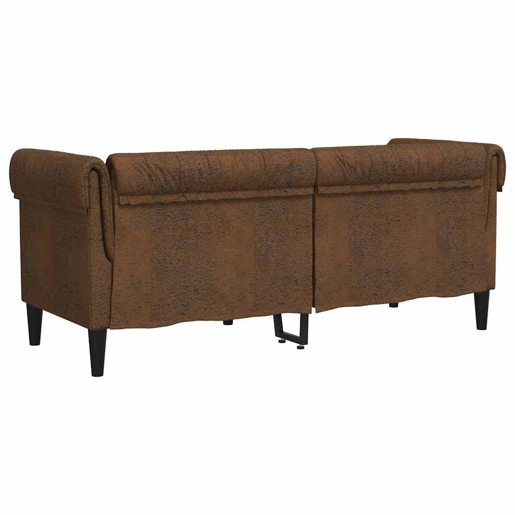 Canapea Chesterfield Argyle Maro 182.5 x 74.5 x 74.5 cm GartenMobel Dekor