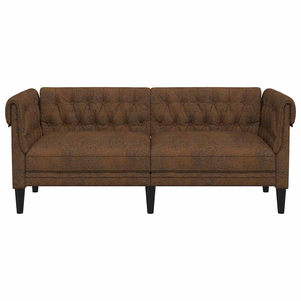 Canapea Chesterfield Argyle Maro 182.5 x 74.5 x 74.5 cm GartenMobel Dekor