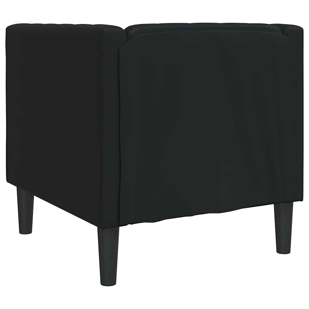 Scaun canapea Chesterfield Argyle Negru 71 x 74.5 x 70.5 cm GartenMobel Dekor
