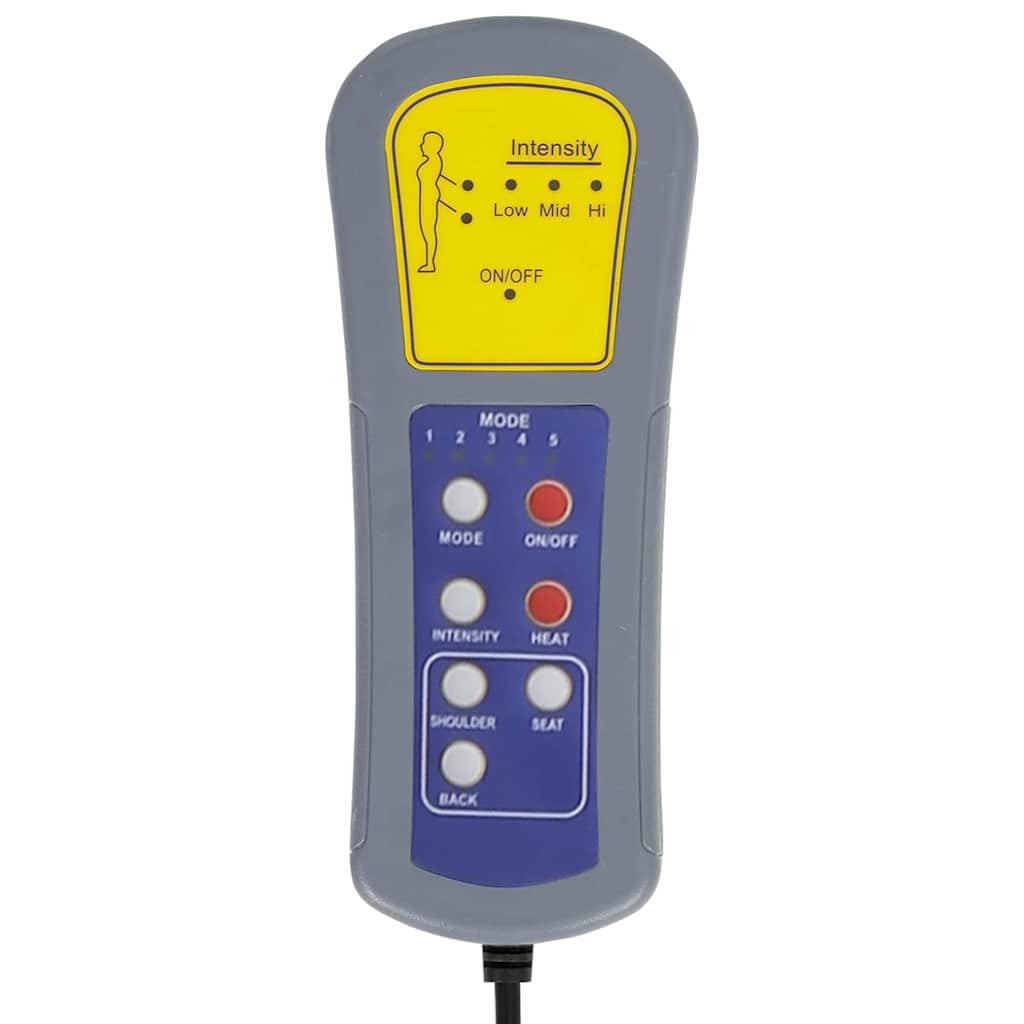 Scaun reclinabil cu masaj Alb 71 x 98 x 106 cm GartenMobel Dekor