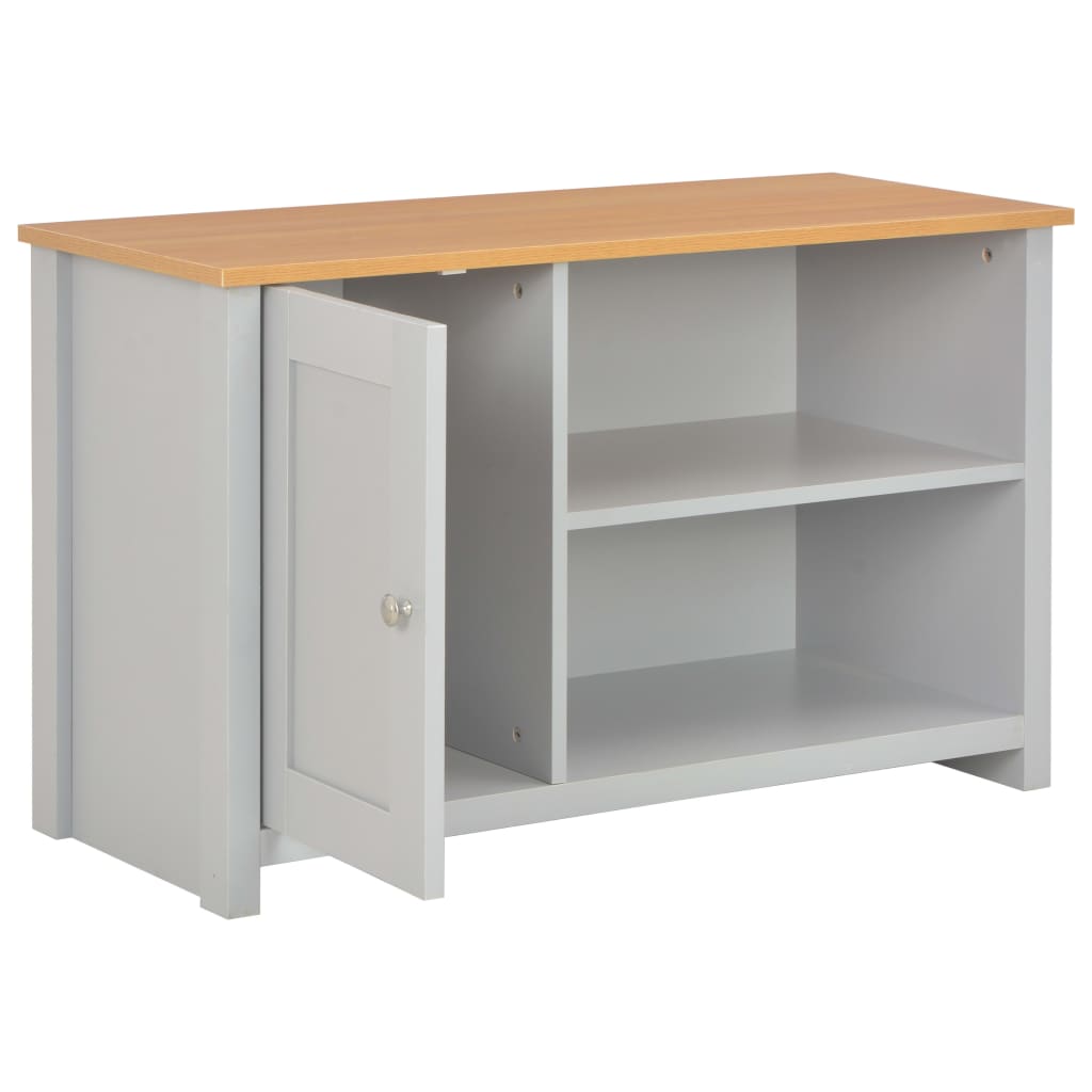 Comodă TV, gri, 95 x 39 x 58 cm GartenMobel Dekor