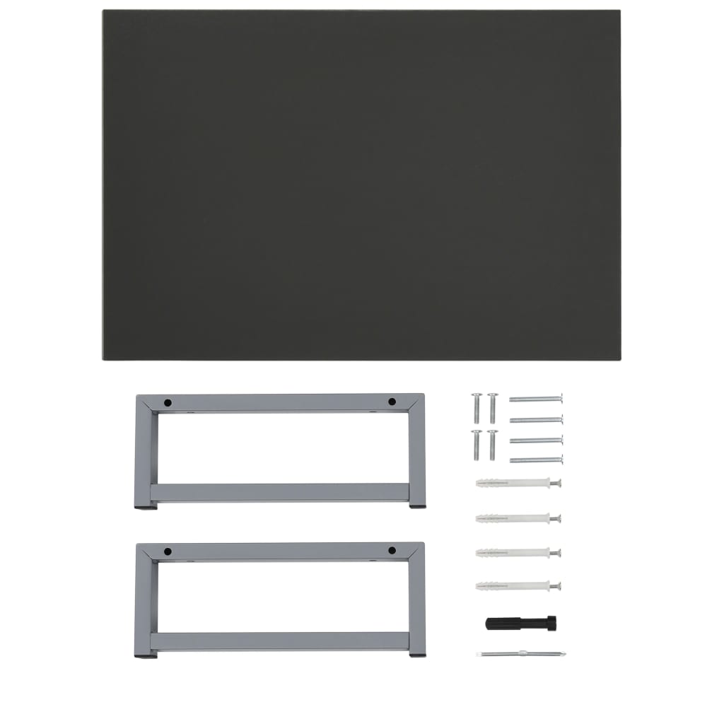 Mobilier de baie, gri, 60 x 40 x 16,3 cm GartenMobel Dekor