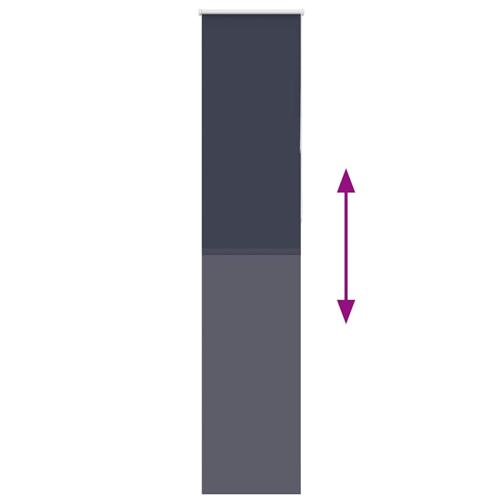 Jaluzea cu role opace 45x210 cm lățime material 40,7 cm GartenMobel Dekor