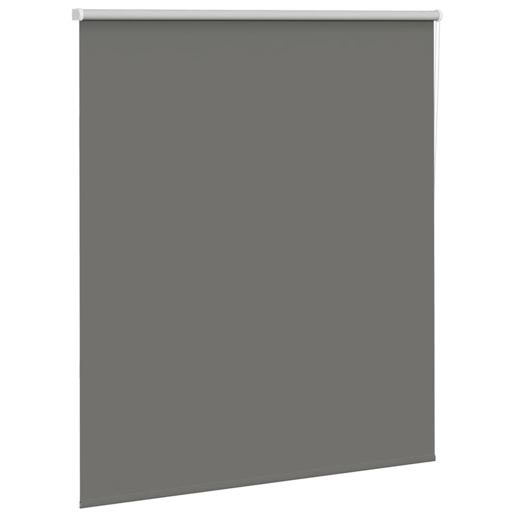 Jaluzea cu role opace gri 130x130 cm Lățime material 126,6 cm GartenMobel Dekor