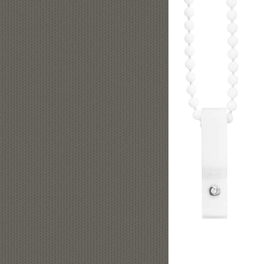 Jaluzea cu role opace gri 150x150 cm Lățime țesătură 146,6 cm GartenMobel Dekor