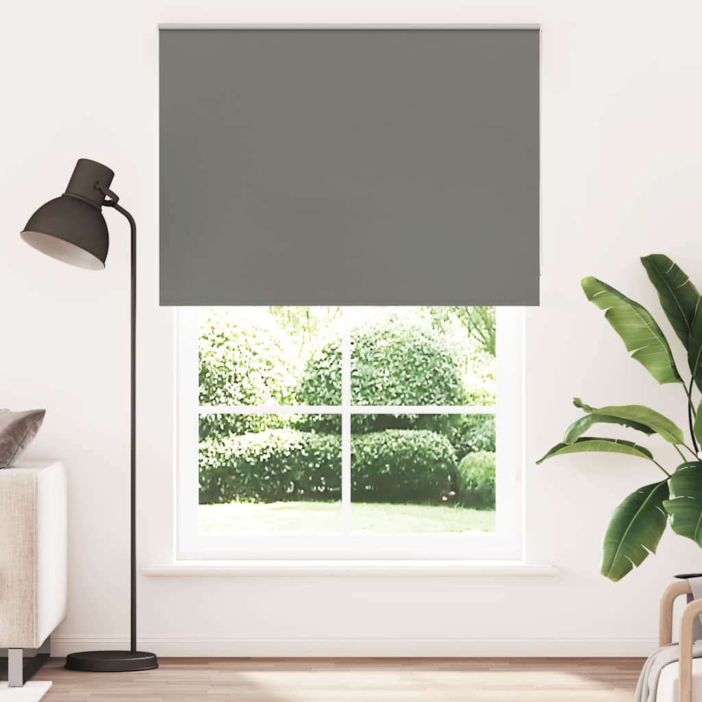 Jaluzea cu role opace gri 165x230 cm Lățime material 161,6 cm GartenMobel Dekor