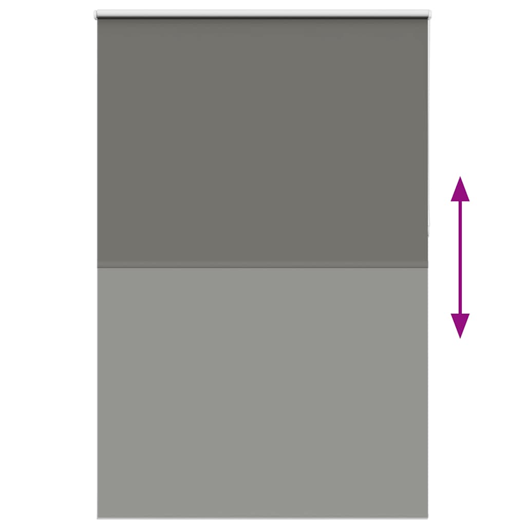 Jaluzea cu role opace gri 165x230 cm Lățime material 161,6 cm GartenMobel Dekor