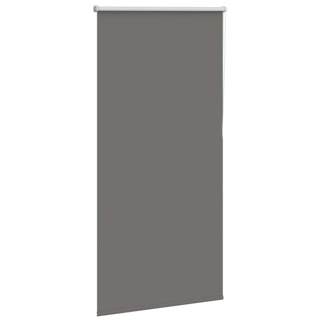 Jaluzea cu role opace gri 65x130 cm lățime material 60,7 cm GartenMobel Dekor