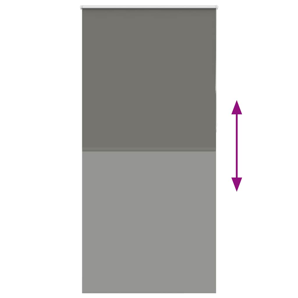 Jaluzea cu role opace gri 90x230 cm Lățime material 85,7 cm GartenMobel Dekor