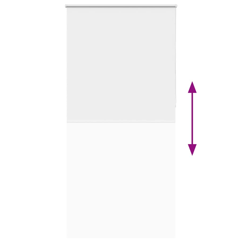 Jaluzea cu role opace alb 90x230 cm Lățime material 85,7 cm GartenMobel Dekor