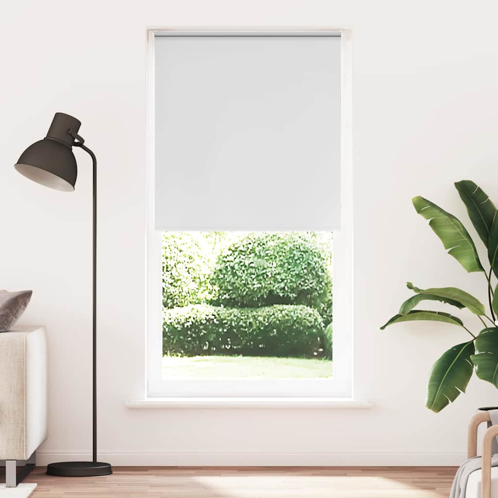 Jaluzea cu role opace alb 95x230 cm Lățime material 90,7 cm GartenMobel Dekor