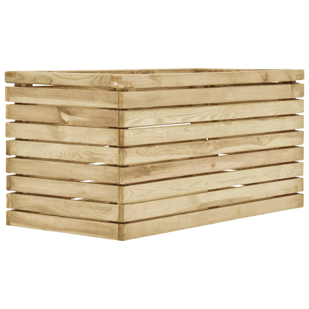 Strat înălțat, 100 x 50 x 50 cm, lemn de pin tratat GartenMobel Dekor