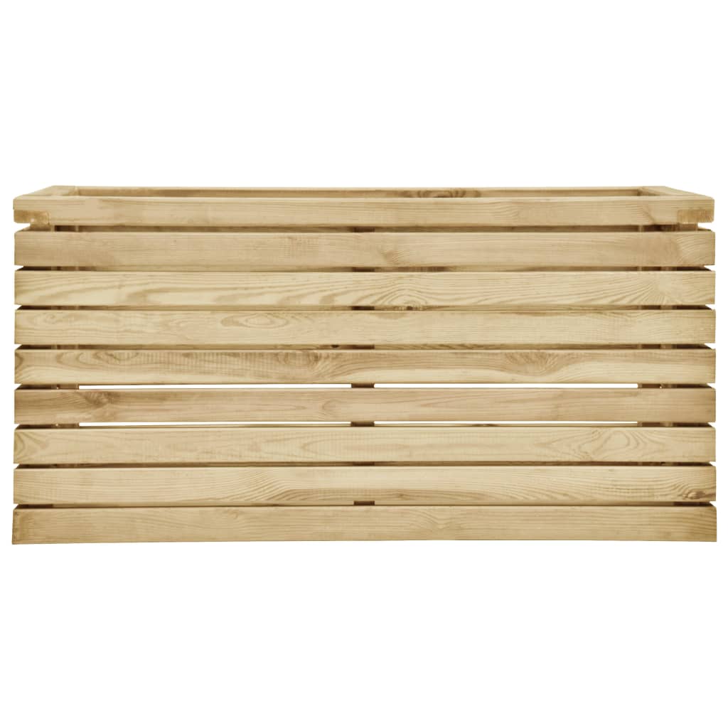 Strat înălțat, 100 x 50 x 50 cm, lemn de pin tratat GartenMobel Dekor