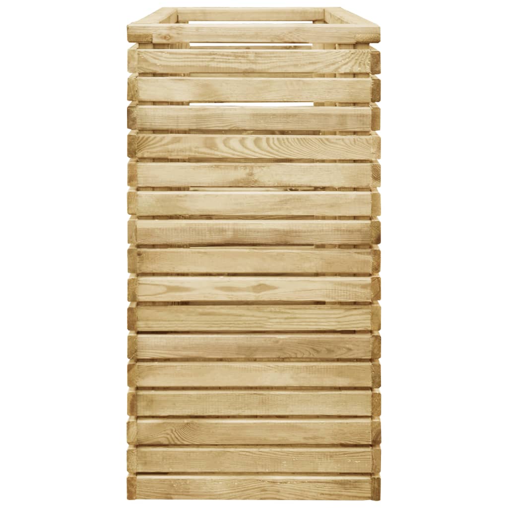 Strat înălțat, 100x50x100 cm, lemn de pin tratat GartenMobel Dekor