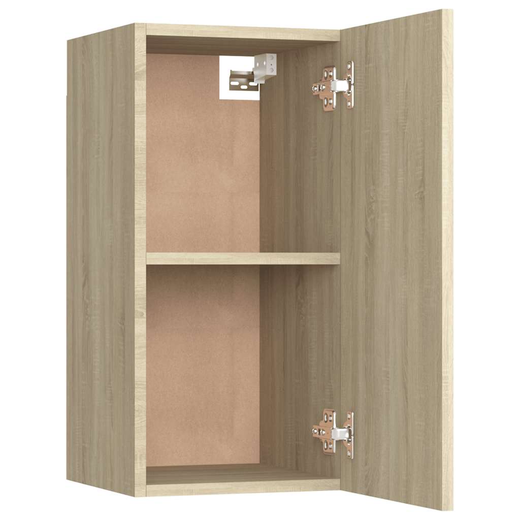 Comode TV, 2 buc., stejar Sonoma, 30,5x30x60 cm, lemn prelucrat GartenMobel Dekor