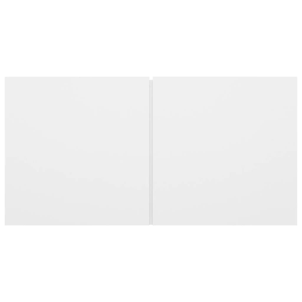 Dulapuri TV suspendate, 3 buc., alb, 60x30x30 cm GartenMobel Dekor