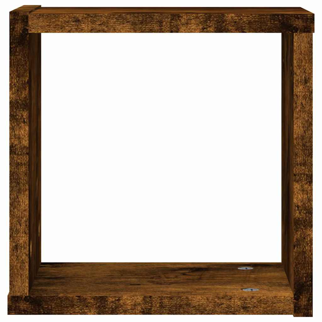 Șemele de perete 2 pcs Maro 26 x 15 x 26 cm Lemn compozit GartenMobel Dekor