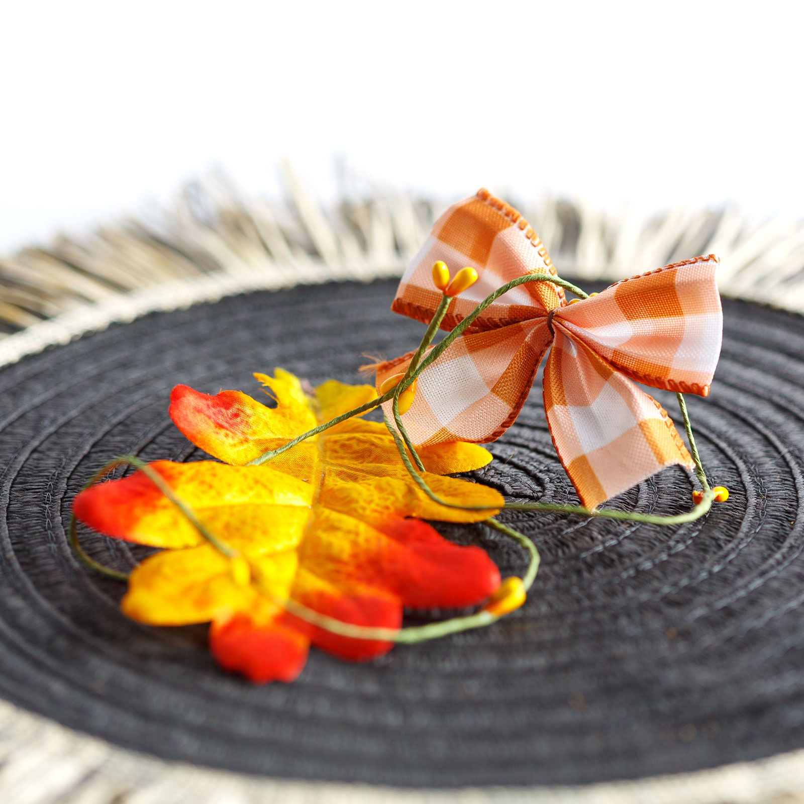 Decorațiune de toamnă – set 5 piese cu frunze – 2 modele Best CarHome