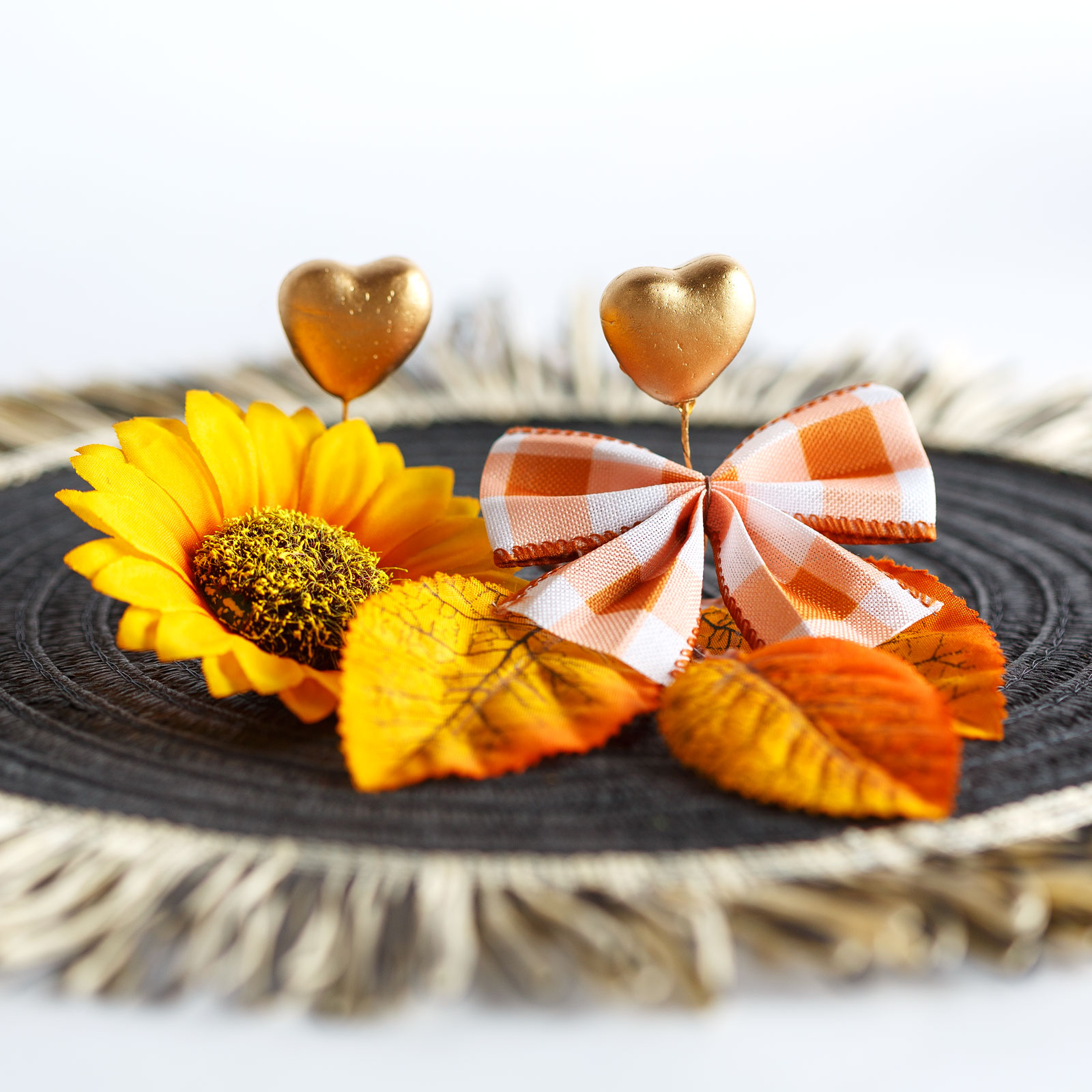 Decorațiune de toamnă – set 5 piese cu frunze – 2 modele Best CarHome