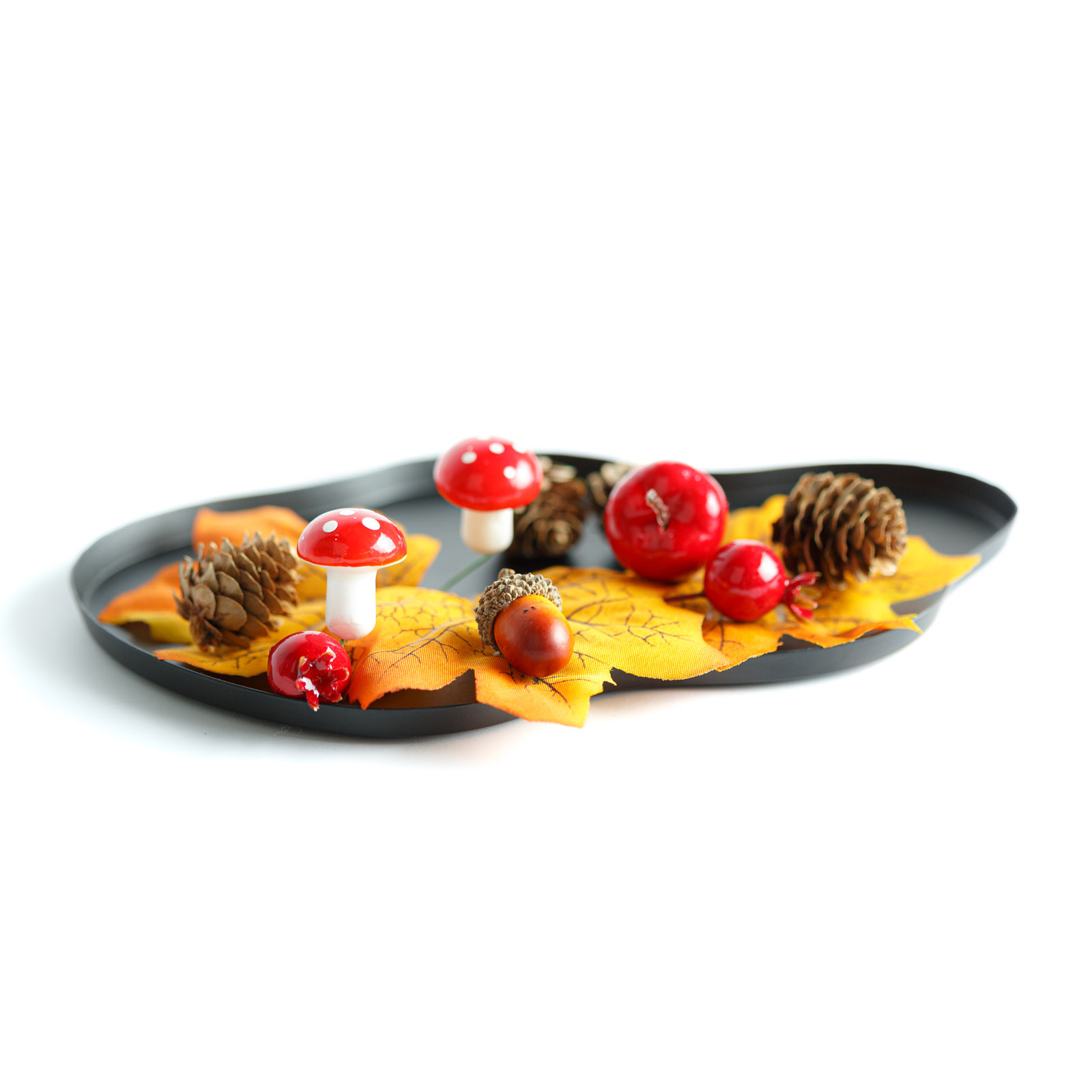 Decorațiune de toamnă – set frunze, conuri de brad și dovleci – 4 modele Best CarHome