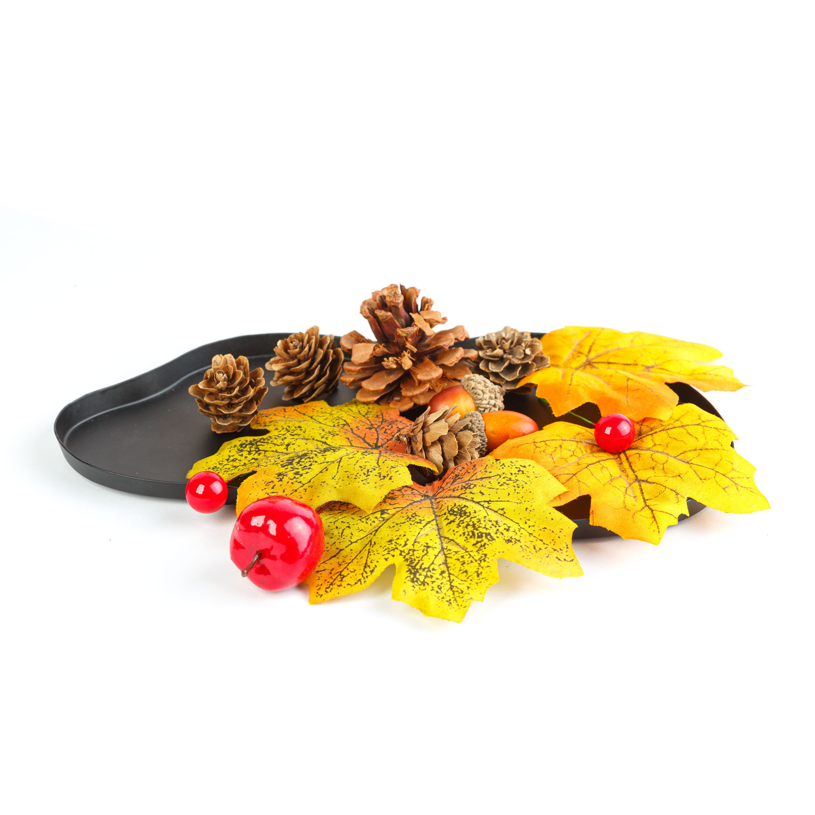 Decorațiune de toamnă – set frunze, conuri de brad și dovleci – 4 modele Best CarHome