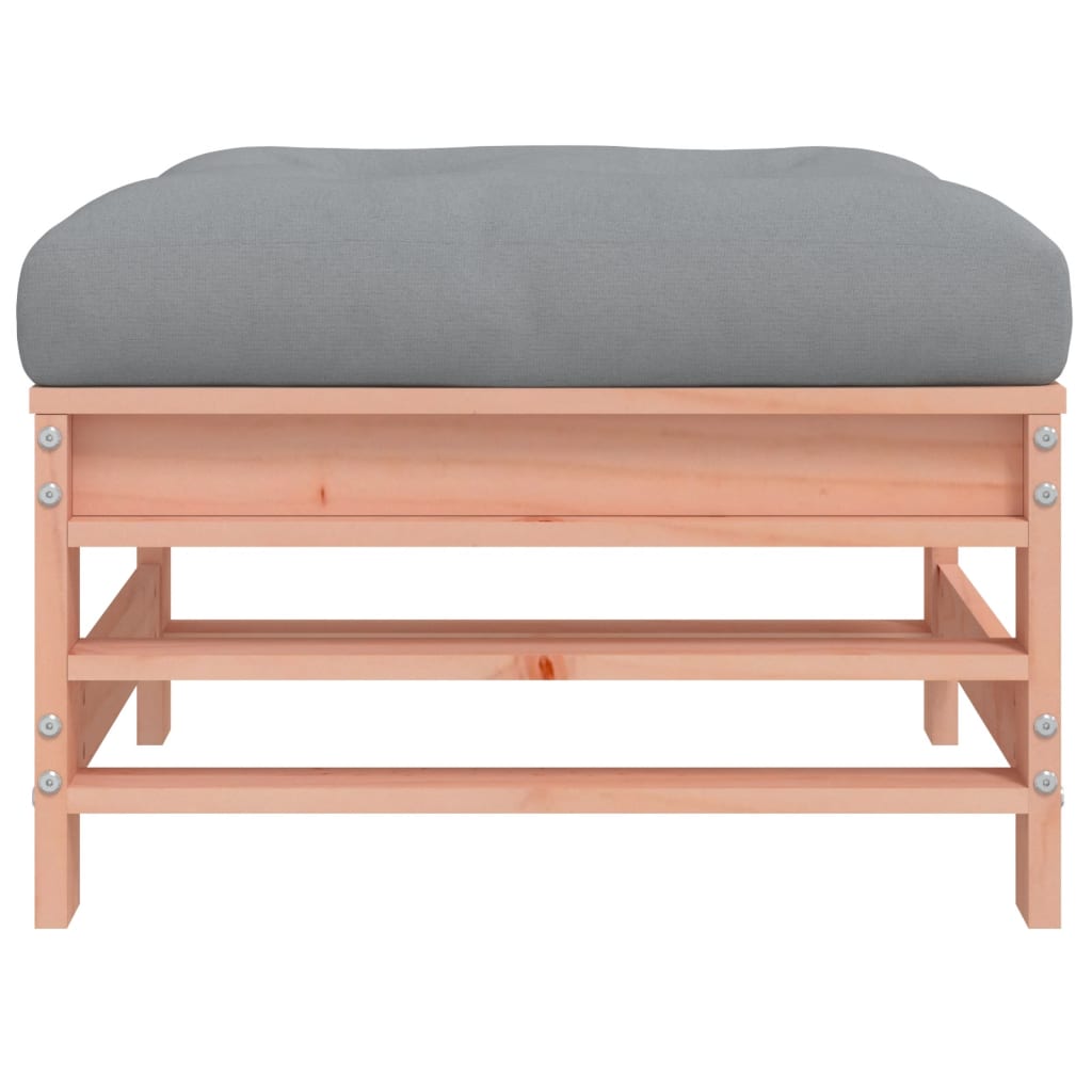 Taburete de grădină cu perne, 2 buc., lemn masiv douglas GartenMobel Dekor