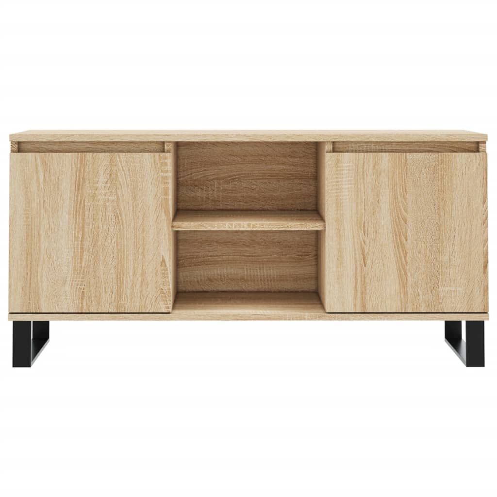 Comodă TV, stejar sonoma, 104x35x50 cm, lemn compozit GartenMobel Dekor