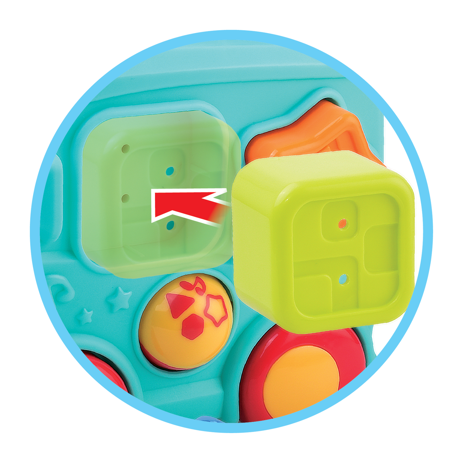 Joc de sortare - Autobuzul vesel PlayLearn Toys