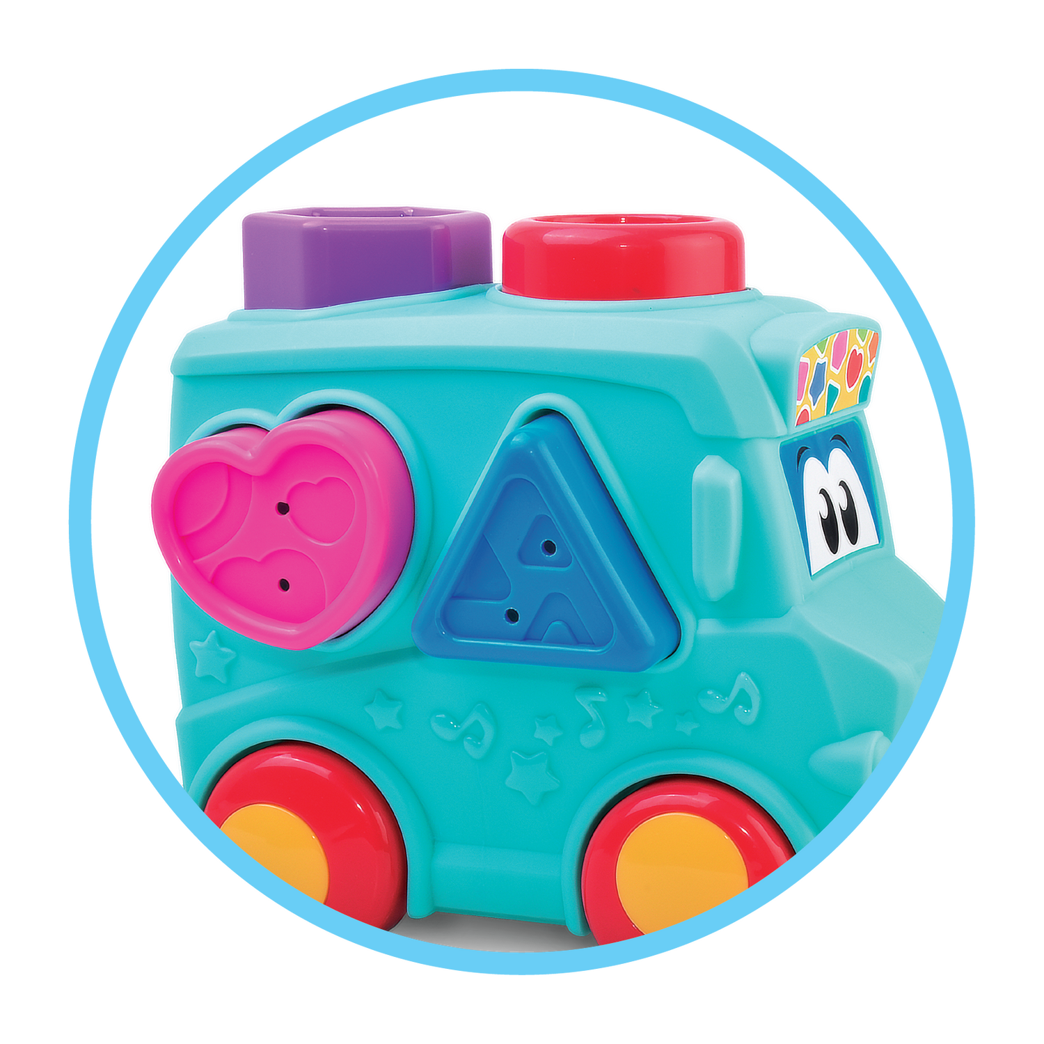 Joc de sortare - Autobuzul vesel PlayLearn Toys